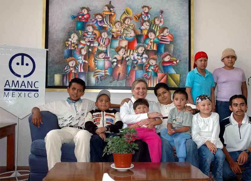 El lanzamiento de la campaña de AMANC Querétaro se hizo en el marco del Día Internacional del Cáncer Infantil. / Foto: Especial