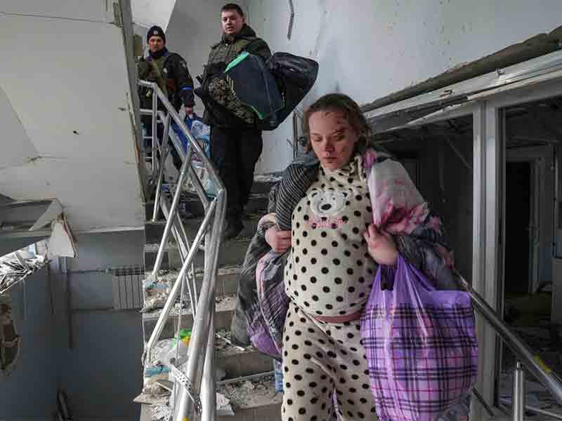 Condenan ataque ruso a hospital materno en Ucrania / Foto: AP