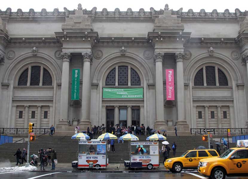 El exterior del Met en Nueva York. / Foto: AP