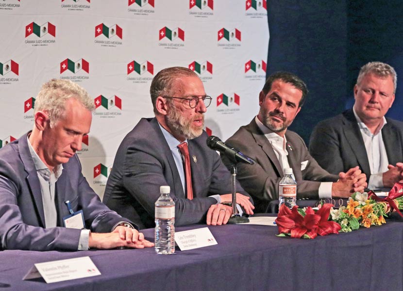 La Cámara Suiza-Mexicana atenderá a los empresarios con inversiones en el país. Foto: ISAI LÓPEZ