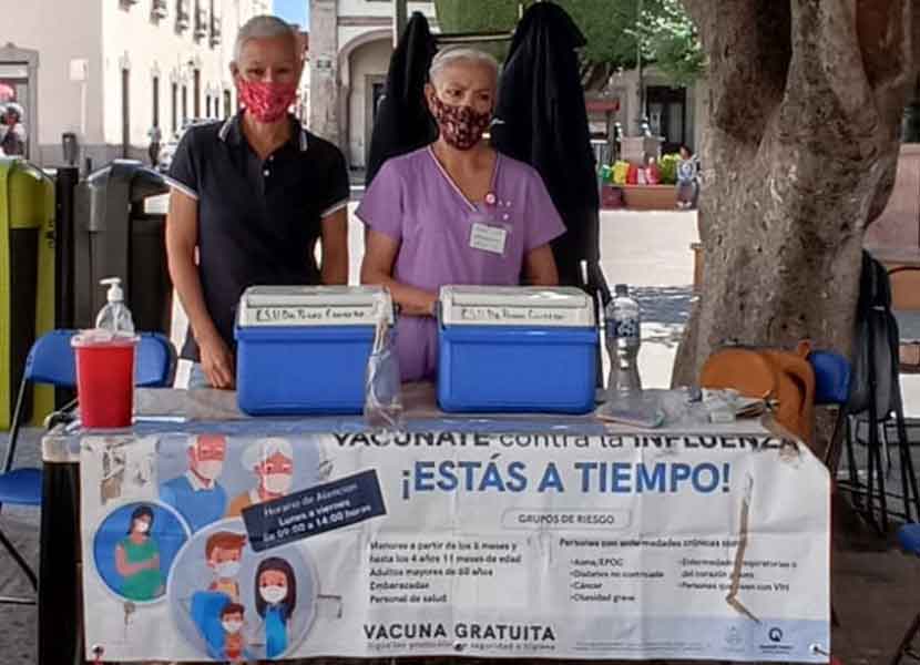 En lo que va de la temporada de frío 2021-2022 se han registrado en Querétaro 165 casos positivos de influenza. / Foto: Especial