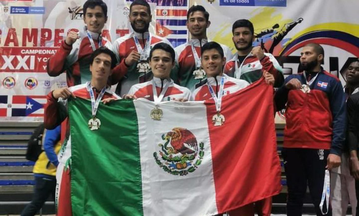 La selección mexicana mayor quedó en la tercera posición del medallero general con un total de 53 medallas. (Especial)