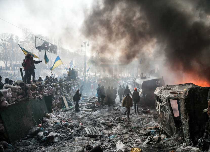 Kiev ya está rodeada por tropas rusas