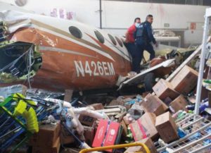 Se desploma avioneta en Temixco, Morelos