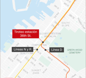 Tiroteo en el metro de Nueva York deja 16 heridos