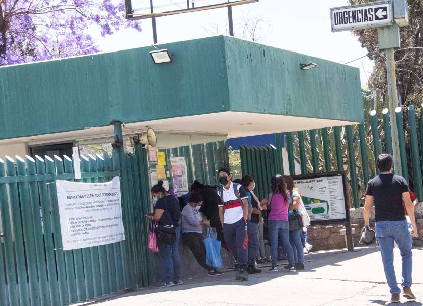 Jueves y viernes santo trabajarán las Clínicas del IMSS en Querétaro. Foto: Victor Xochipa