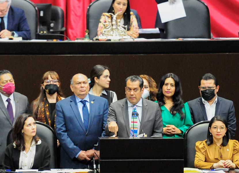 Gutiérrez Luna pide claridad y apertura para realizar la Reforma Eléctrica correcta. Foto: Cuartoscuro