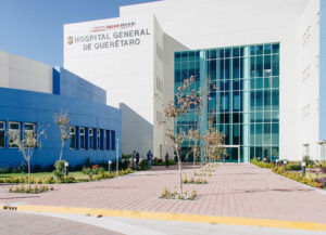 El nuevo Hospital General de Querétaro habilita área para atender pacientes con COVID