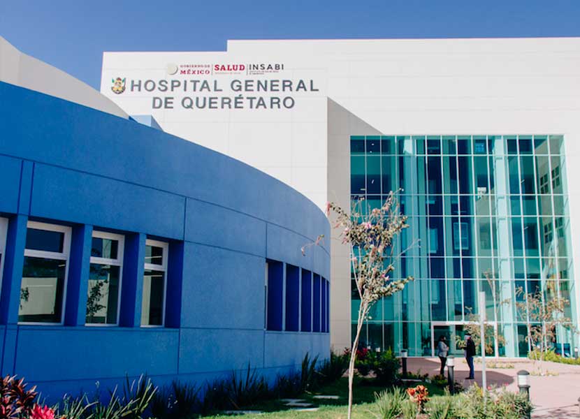 El hospital COVID en Querétaro podría cerrarse en mayo, a causa de las bajas en contagios. Foto: Archivo