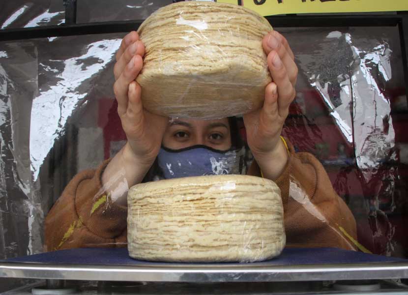Kilo de tortilla en Querétaro podría aumentar. Foto: Cuartoscuro