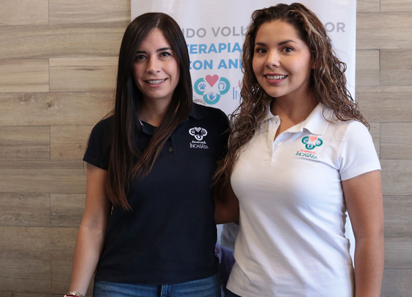 Mayte Velez (a la izquierda), líder de la iniciativa de la marca Nupec, de Grupo Nutec./Foto: ISAI LÓPEZ