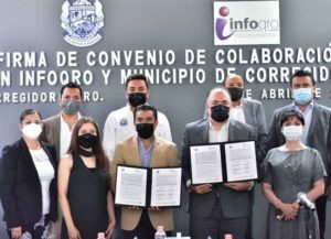 Municipio de Corregidora e Infoqro firman convenio de colaboración