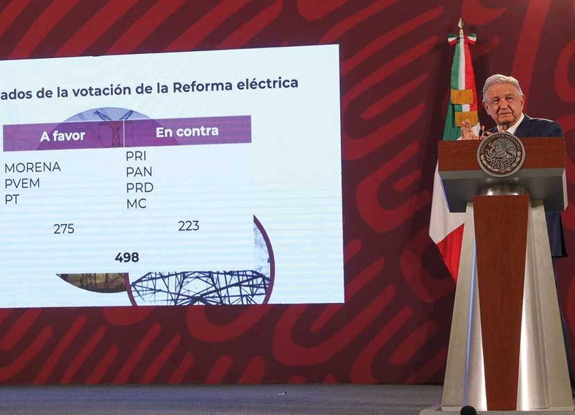 Los cambios a la Ley Minera estaban contemplados en caso de la desaprobación de la Reforma Eléctrica / Foto: Cuartoscuro
