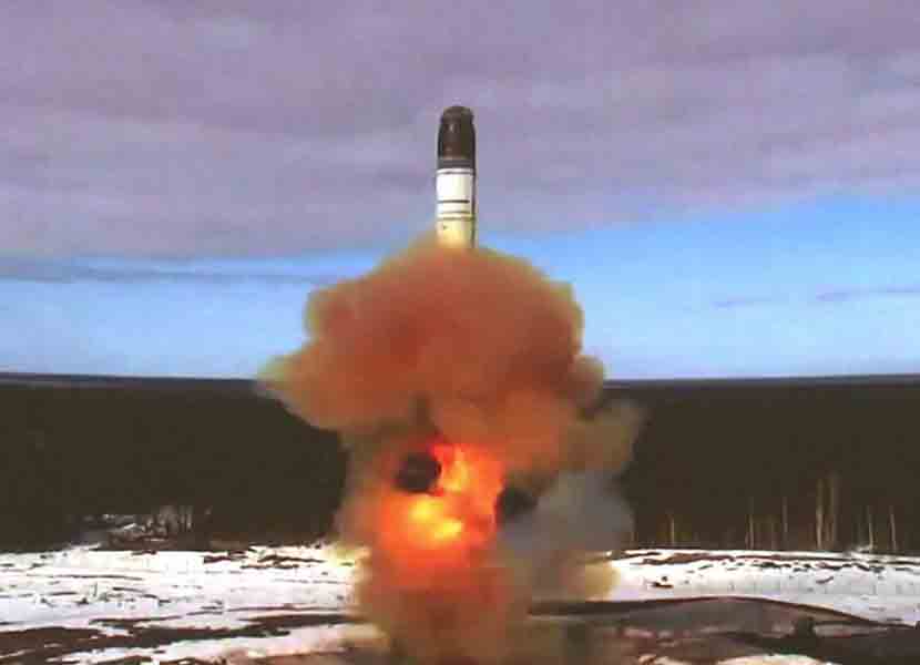Rusia realizó pruebas con un nuevo misil / Foto: AFP 