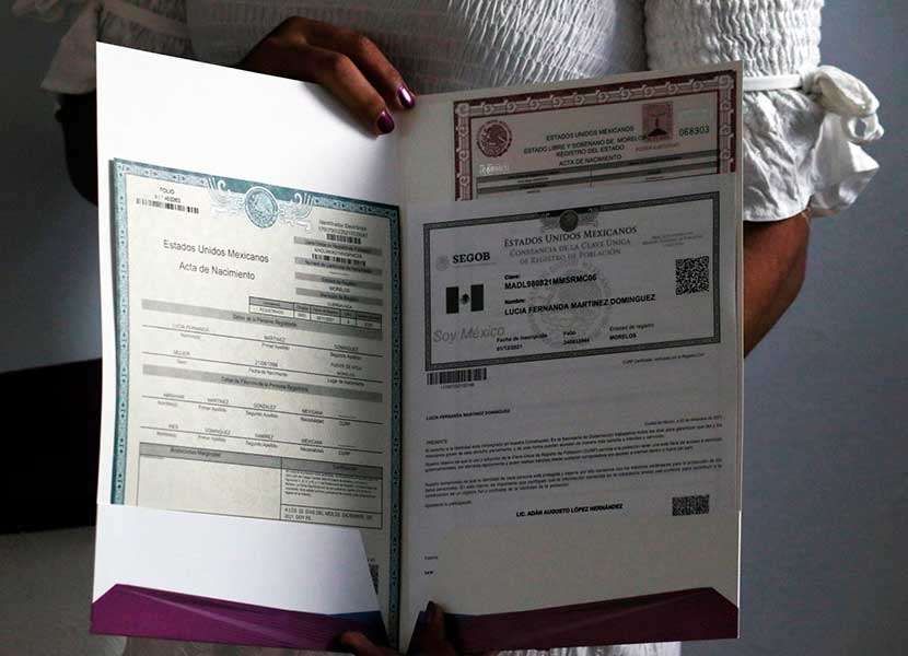 El trámite del acta de nacimiento en Querétaro puede ser en línea o en el registro civil. Foto: Cuartoscuro