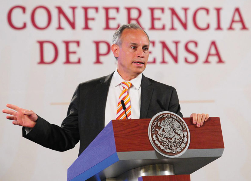 López-Gatell habló desde su conferencia virtual de prensa, en el marco de su asistencia a la 75 Asamblea de la Organización Mundial de la Salud (OMS). / Foto: Cuartoscuro
