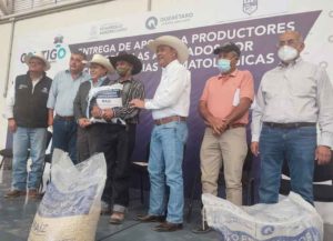 Benefician a mil productores agrícolas en Huimilpan