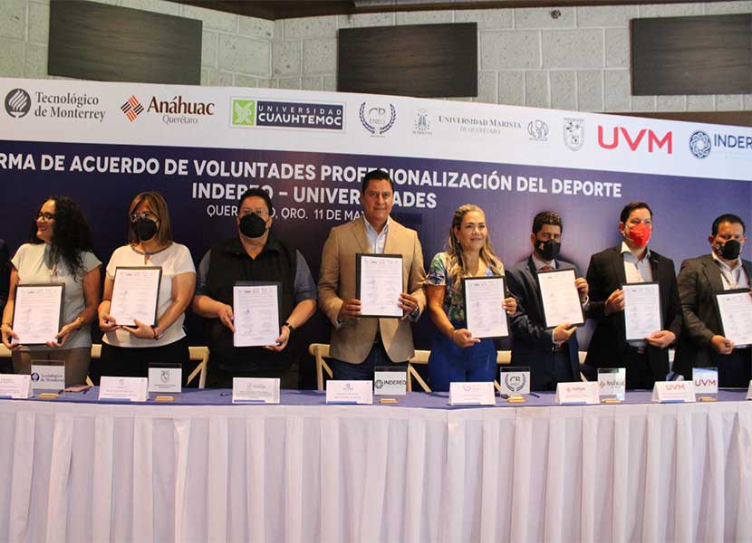 Universidades públicas y privadas del estado apoyarán a la capacitación de atletas en Querétaro. Foto: Especial