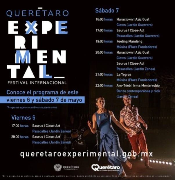 Cartelera Querétaro Experimental