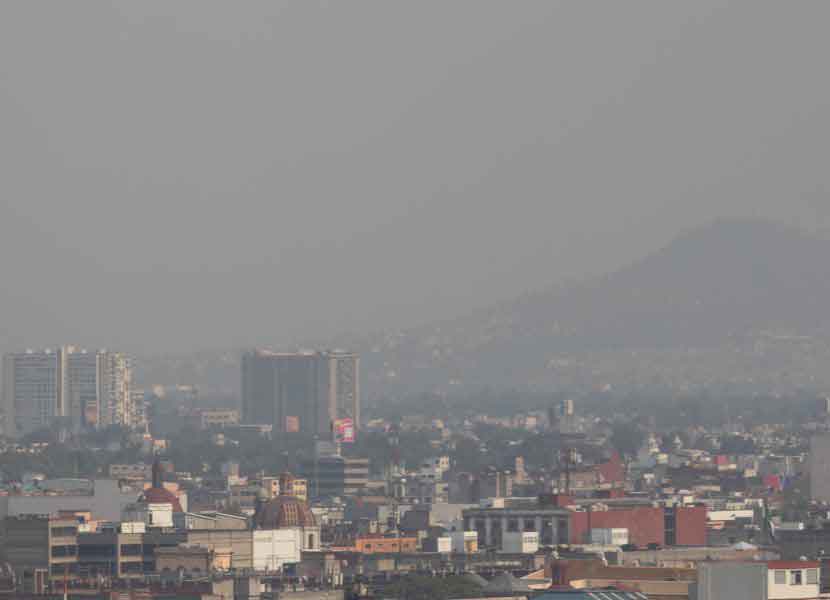 Durante las últimas semanas la zona del Valle de México, así como el estado de Querétaro, se han visto afectados por una disminución en la calidad del aire. / Foto: Cuartoscuro