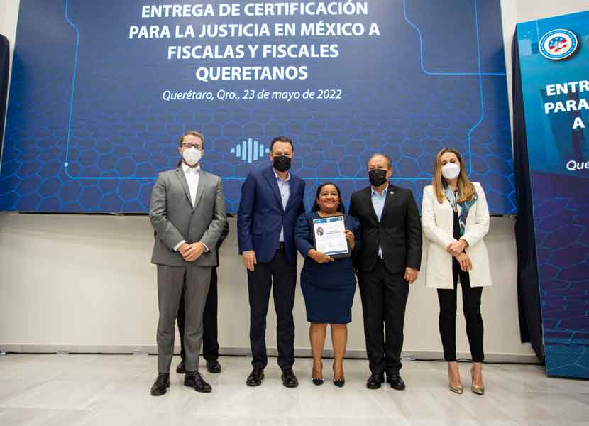 El gobernador de Querétaro, Mauricio Kuri González expresó que en materia de seguridad y justicia los retos son permanentes. / Foto: Especial