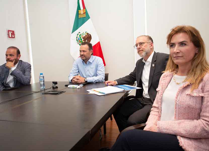 Querétaro se encuentra listo para recibir la inversión extranjera, asegura el gobernador, Mauricio Kuri. / Foto: Especial
