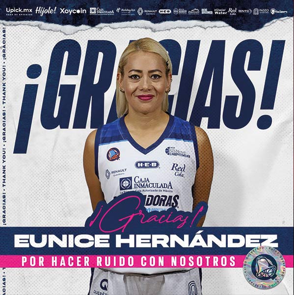 Eunice Hernández ya no formará parte de las Libertadoras de Querétaro