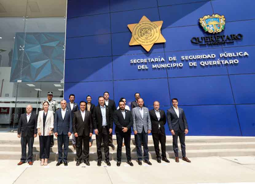 Presentan el nuevo Centro de Formación, Evaluación y Profesionalización Policial del Municipio de Querétaro. / Foto: Especial