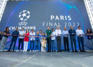 Inauguran el Fan Festival de la UEFA Champions League en Querétaro