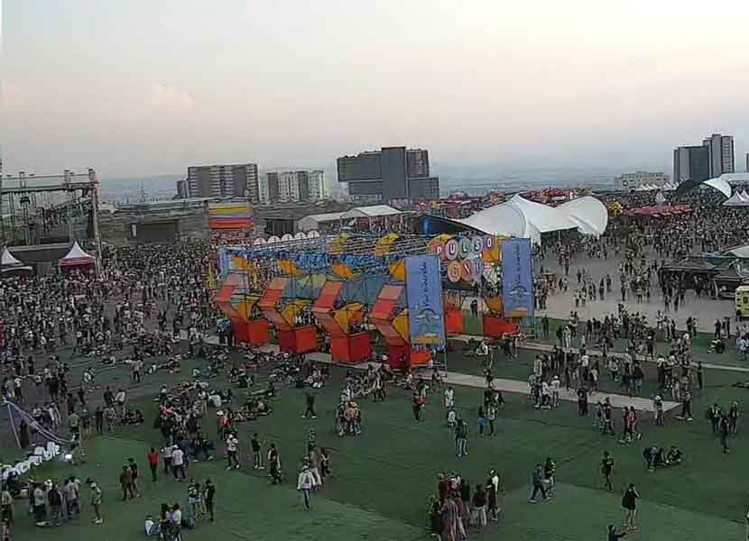 El festival Pulso GNP 2022 en Querétaro. / Foto: Especial