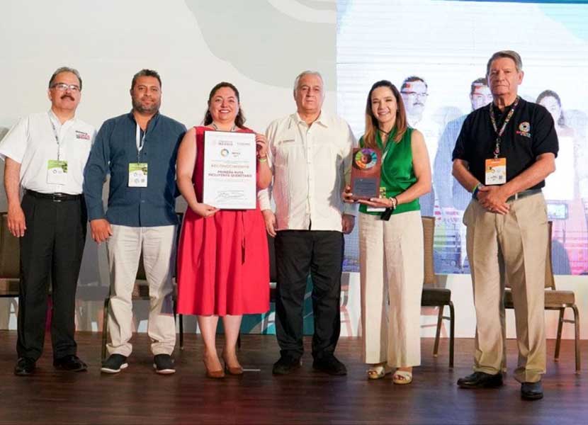 Compitieron 26 candidatos de 11 entidades del país y Querétaro lo obtuvo en la categoría de Turismo Social. / Foto: Especial