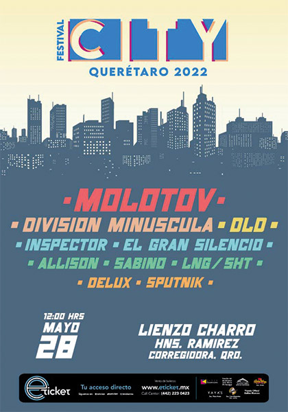 Todo lo que debes saber para el Festival City Querétaro 2022