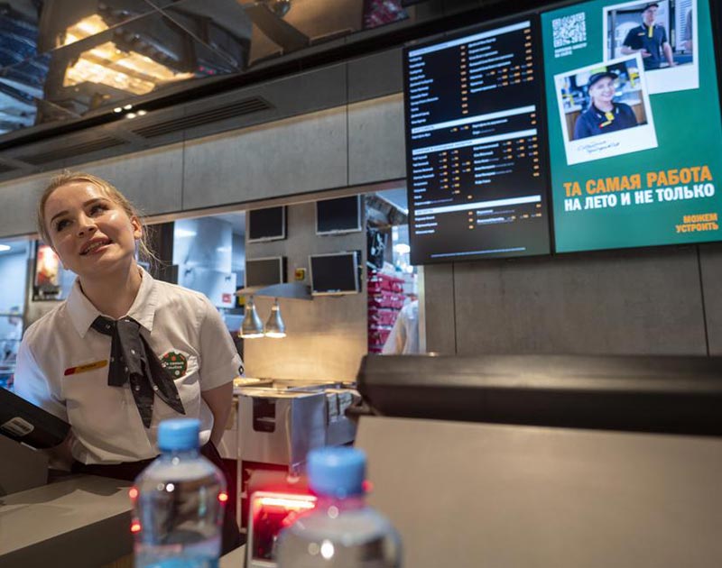 Así son los 'McDonalds' rusos inaugurados en Moscú