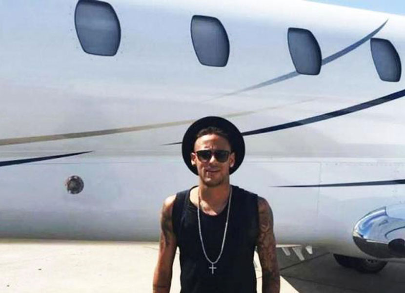 Avión privado de Neymar tuvo que aterrizar de emergencia. Foto: M
