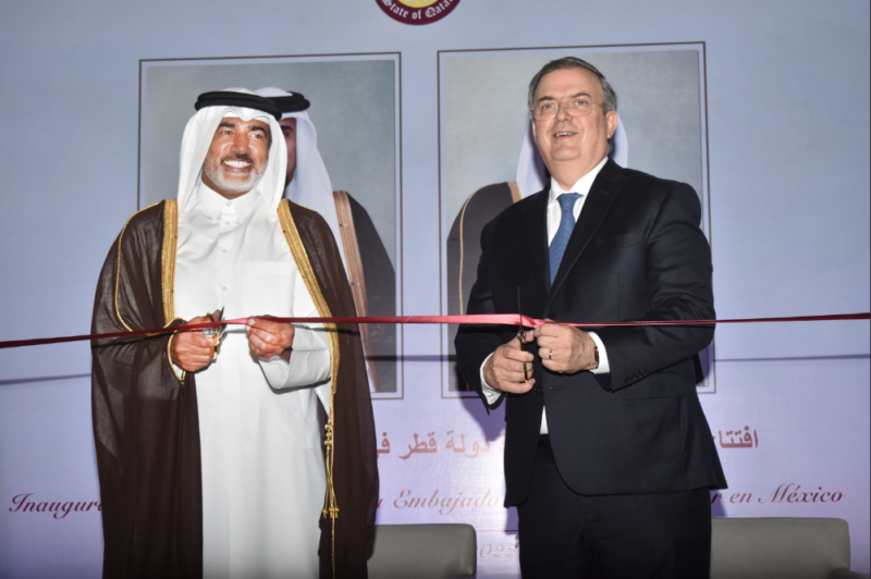 Inauguran nueva sede de la Embajada de Qatar