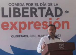 En Querétaro se garantiza la libertad de expresión: Mauricio Kuri