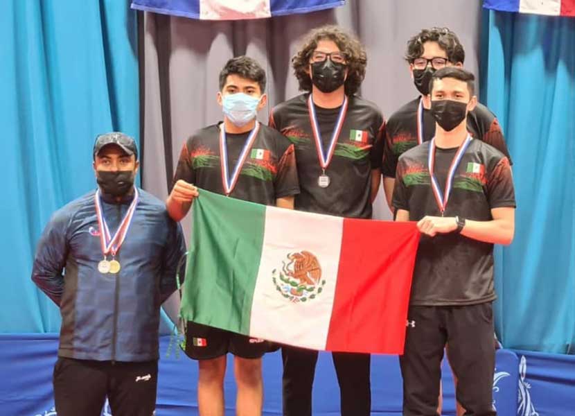 Queretanos ganan en Campeonato Centroamericano de Tenis de Mesa. Foto: Especial