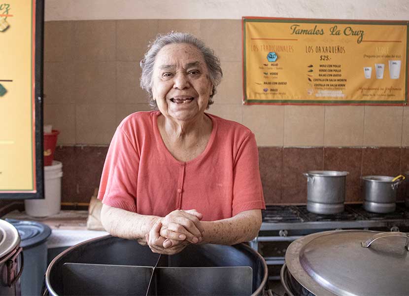Tamales La Cruz, más de 50 años de tradición queretana. Foto: Víctor Xochipa