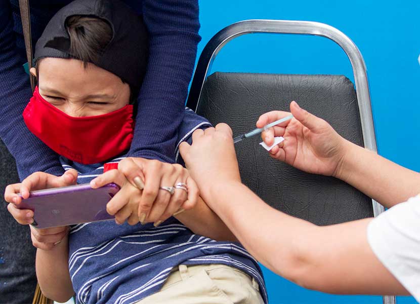 Vacunación contra COVID a niños de 5 a 11 años en Querétaro inicia en julio. Foto: Cuartoscuro