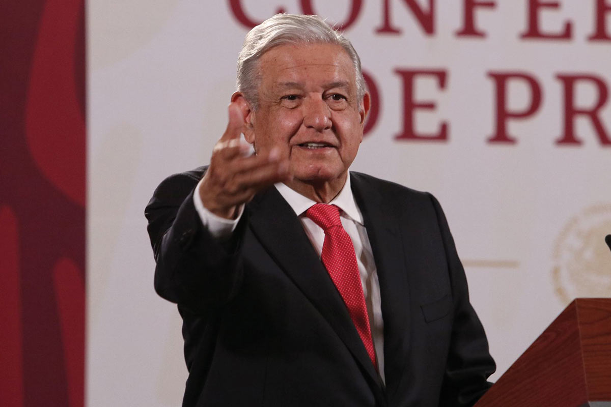 López Obrador agregó que la economía nacional va por buen camino a pesar de las crisis que se viven. / Foto: Cuartoscuro