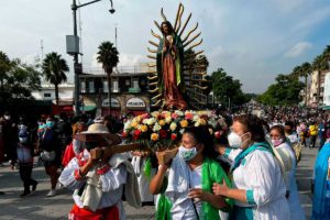 Así llegaron los peregrinos queretanos a la Basílica de Guadalupe