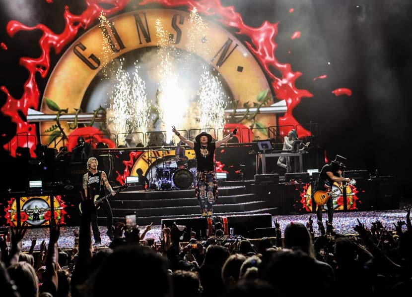 Guns N’ Roses fue formada en el año de 1985 y es uno de los grupos más exitosos de la historia musical. / Foto: Especial