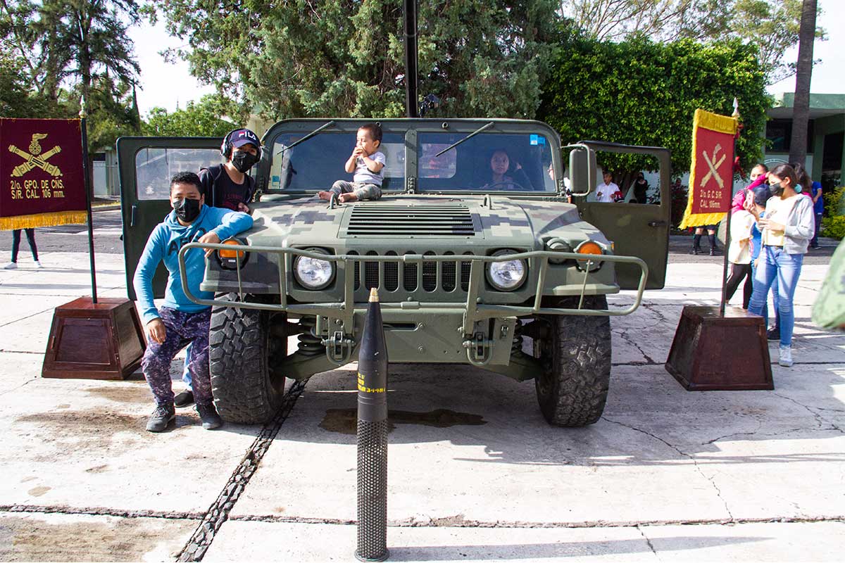 Galería: Paseo Dominical en la 17ma. Zona Militar en Querétaro