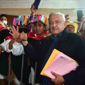 "¡La reelección no!": Afirma el presidente AMLO en Chiapas