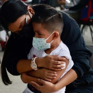 Querétaro: Inicia vacunación COVID a niños de 5 a 11 años en Parque Bicentenario