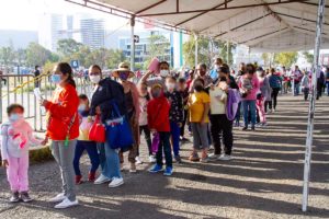 Querétaro: Vacunas COVID para niños, fueron insuficientes en el Estadio Corregidora