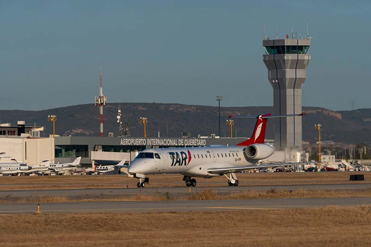 El espacio aéreo de Querétaro es más seguro que el de la CDMX. / Foto: Archivo