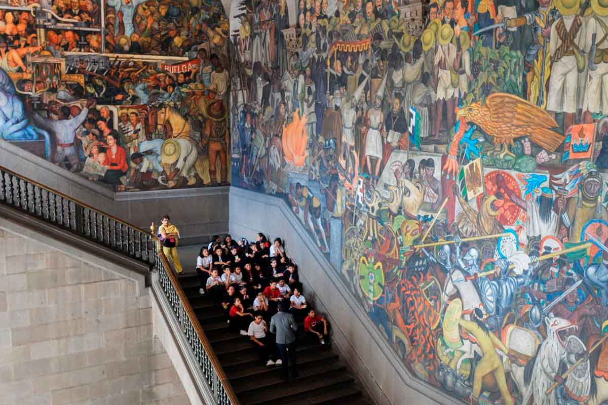 Los visitantes del recinto podrán apreciar pinturas de Diego Rivera, uno de los muralistas más importantes de México. / Cuartoscuro