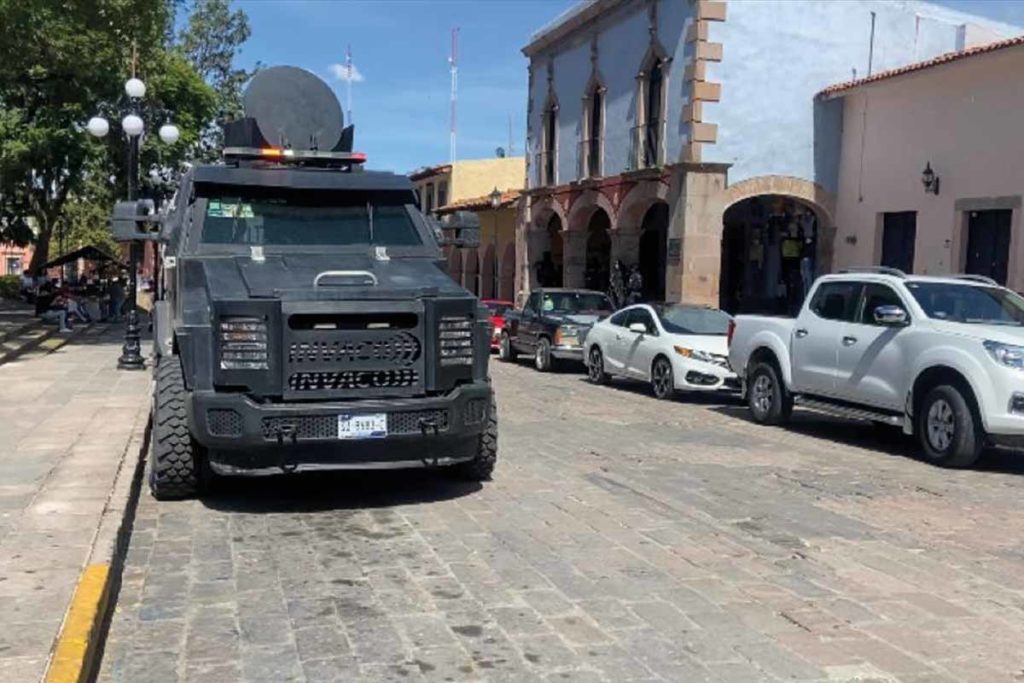 Policía Estatal refuerza presencia en Huimilpan