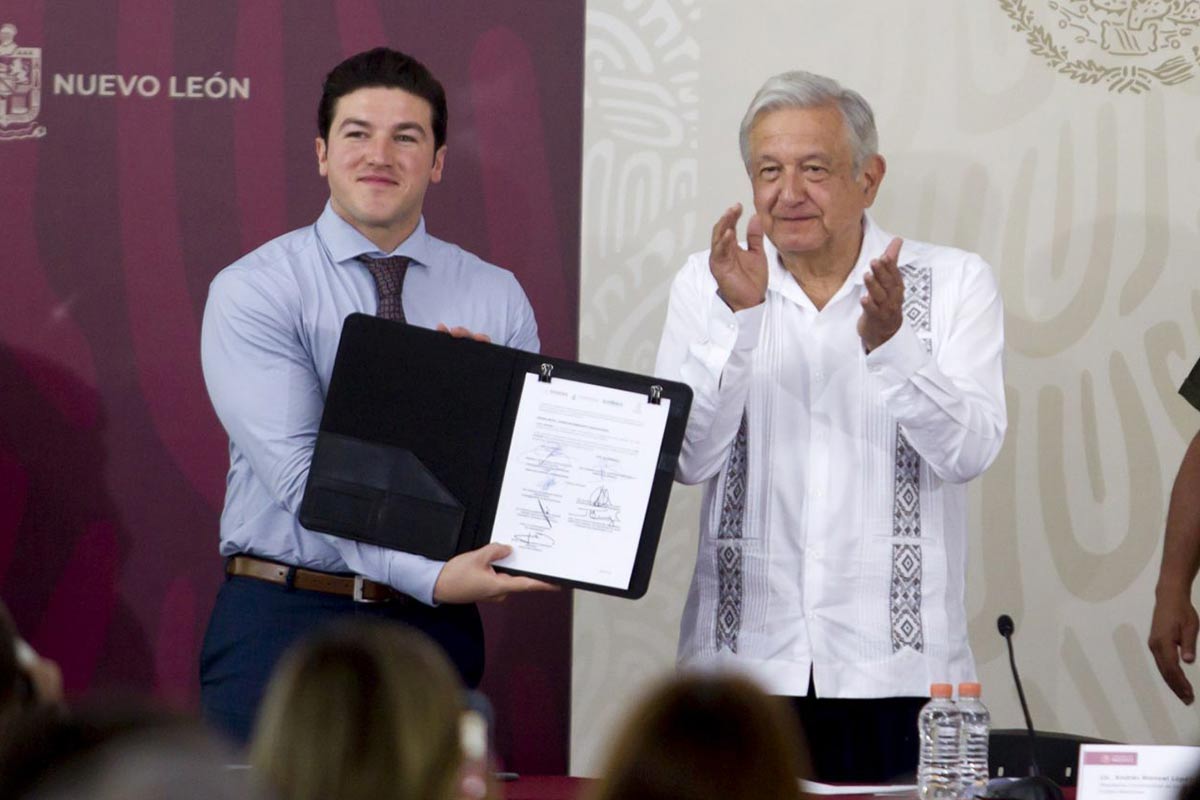 El mandatario agradeció a López Obrador el apoyo para lograr los proyectos que la entidad ha tratado de “sacar muy rápido”. / Foto: Cuartoscuro